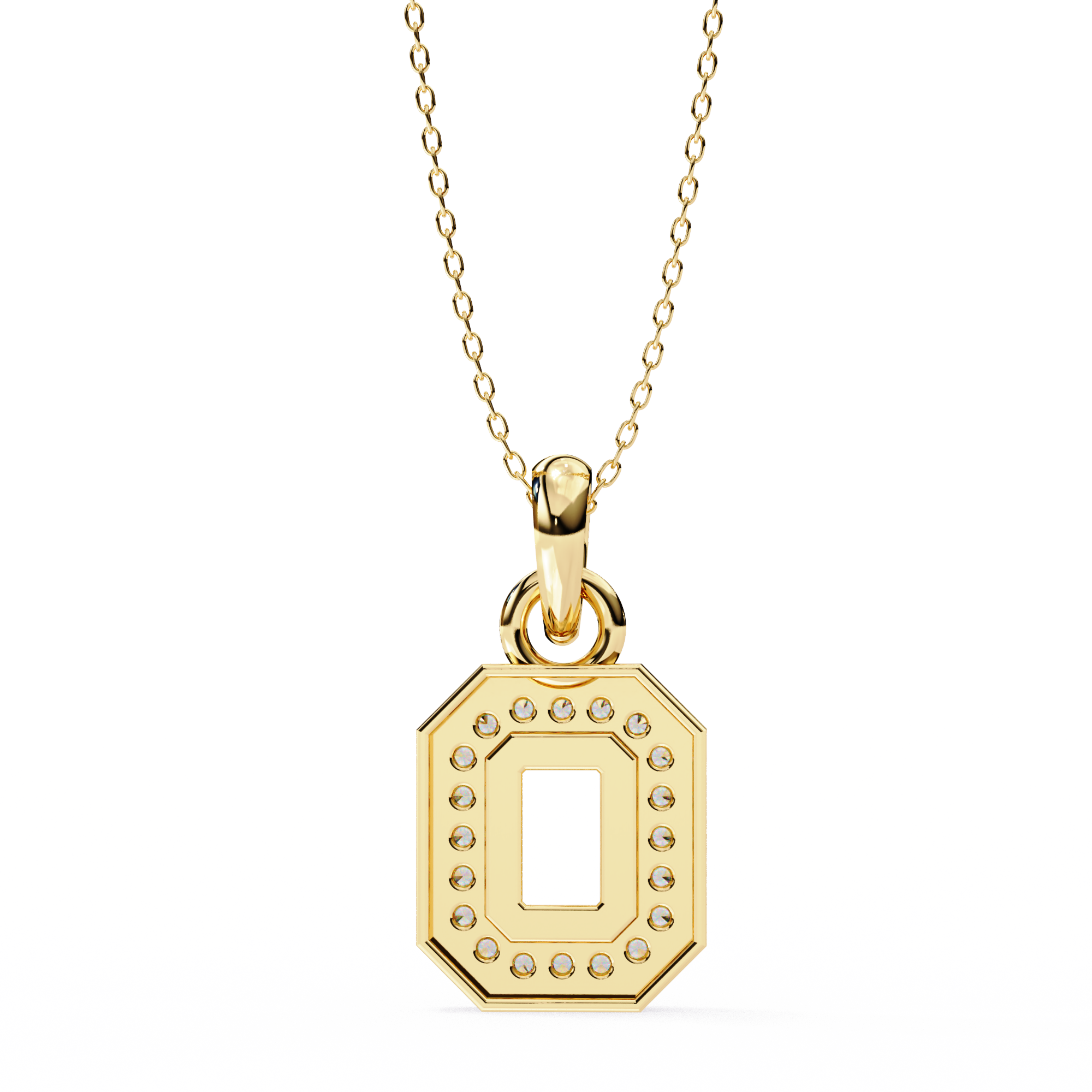 Solitairekart 0.16ct Natural Diamond Pendant-HI Color, VS-SI Clarity